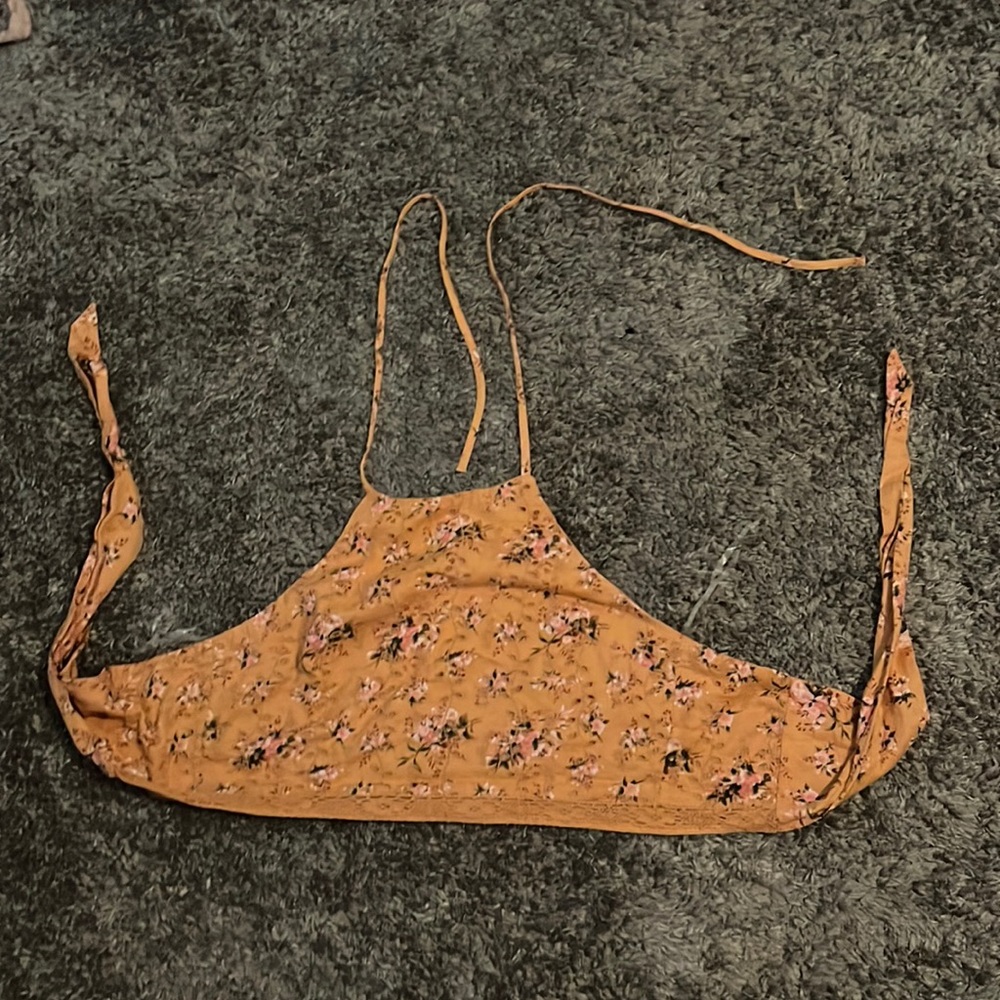 American Eagle Wrap Crop Top